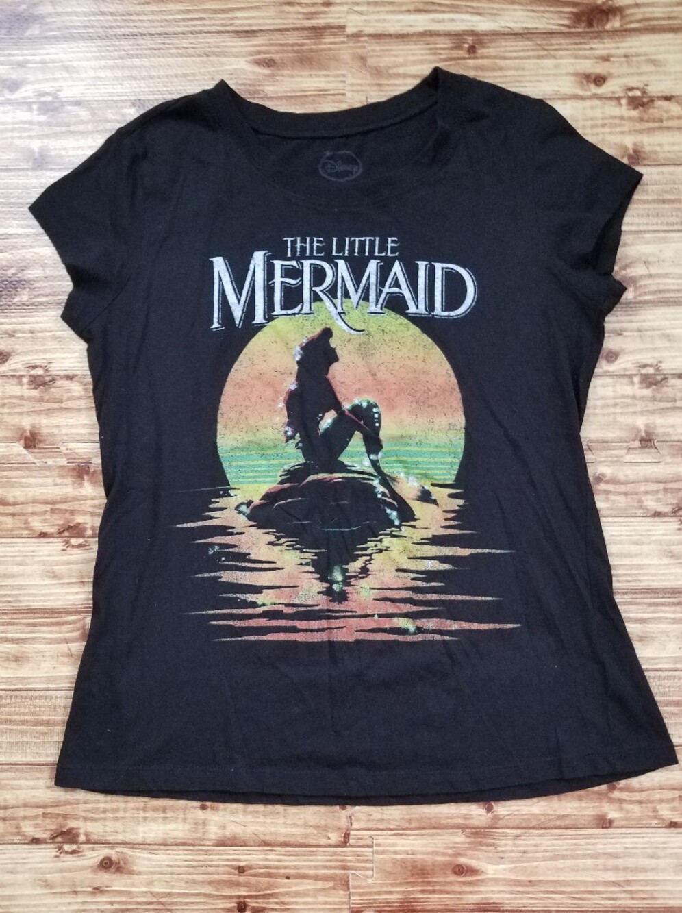 Disney Black Logo Graphic Tee